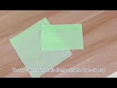 Ζυζουμινές αποσυστατέες σακούλες Ziplock σακούλες σάντουιτς ξανακλειδωτές σακούλες SGS FDA πιστοποιημένο